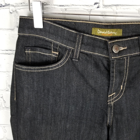 DAVID KAHN | flare leg dark wash jeans - Picture 3 of 9